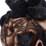 Cranial Litter Cats & Skull Ornament