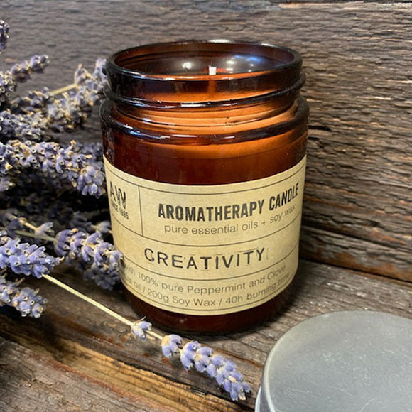 Creativity Aromatherapy Candle - Peppermint & Clove