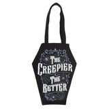 Creepy Coffin Shaped Tote Bag