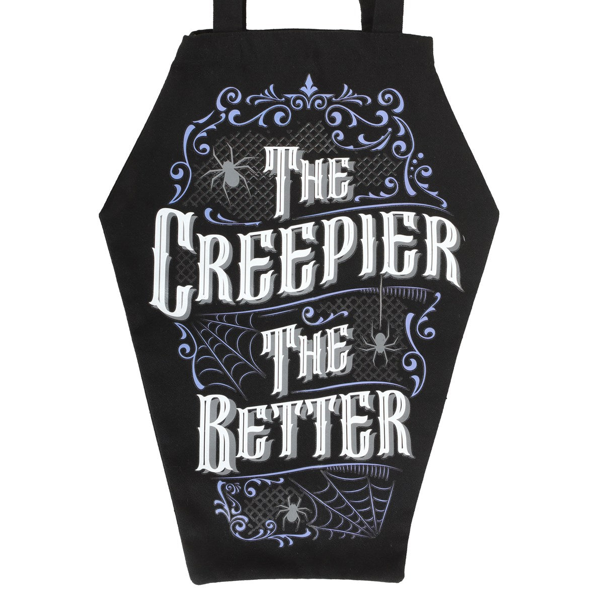 Creepy Coffin Shaped Tote Bag