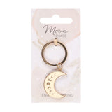 Crescent Moon Phase Keyring