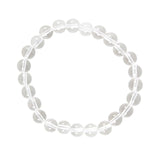 Crown Chakra Clear Quartz Gemstone Bracelet