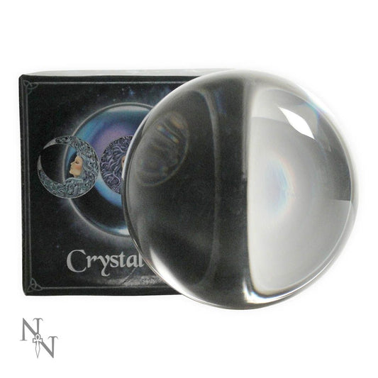 11cm clear crystal ball by Nemesis Now