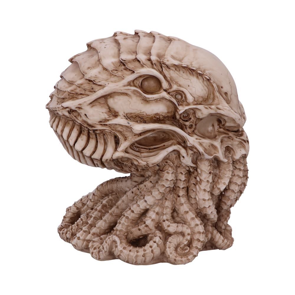 Cthulhu Skull figurine showing tentacle details