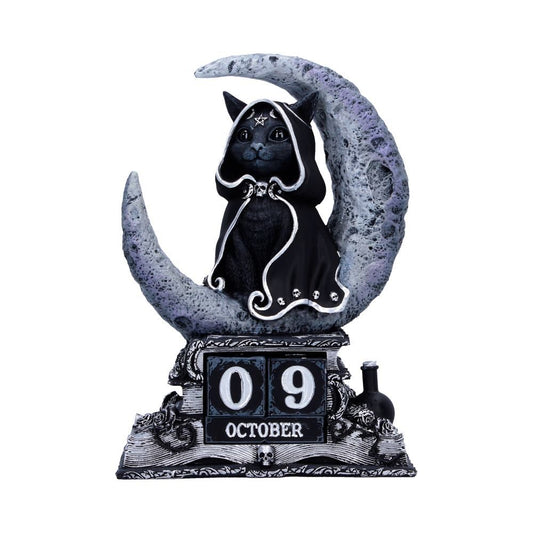 Cult Cuties Zefur black cat perpetual calendar