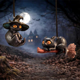 Curse and Claw Halloween Cats Hanging Ornaments