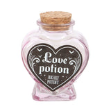 Love Potion Glass Heart Potion Bottle