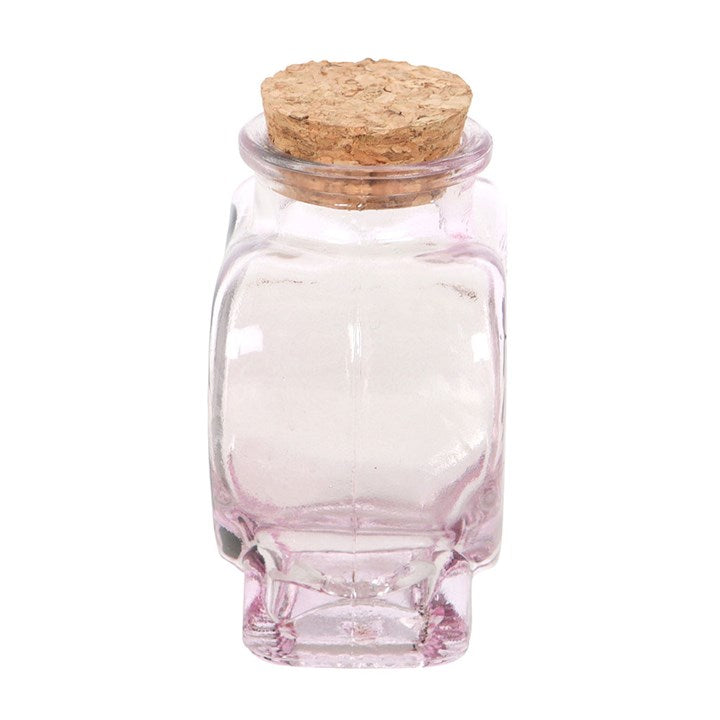 Love Potion Glass Heart Potion Bottle