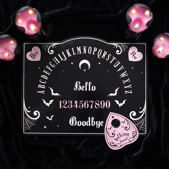 Pink and Black Ouija Board