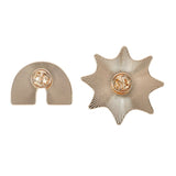 Rainbow and Sun Pin Badge Set