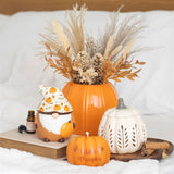 Cream Leaf Pumpkin Oil Burner