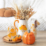 Orange Leaf Pumpkin Oil Burner & Wax Warmer