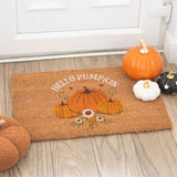 Autumn Days Hello Pumpkin Doormat