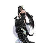 Dark Skies Moon Fairy & Raven Figurine