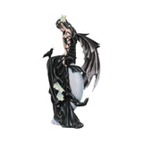 Dark Skies Moon Fairy & Raven Figurine