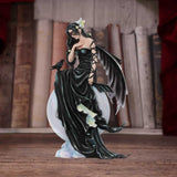 Dark Skies Moon Fairy & Raven Figurine