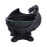 Darkwing Hoard dragon jewellery dish side view