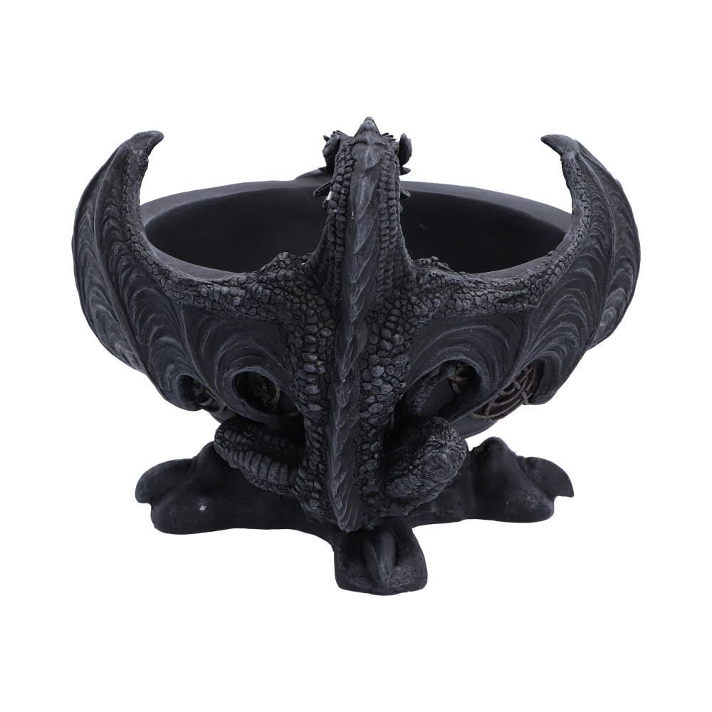 Darkwing Hoard dragon trinket holder rear view