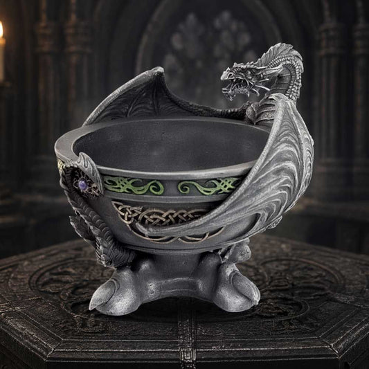 Darkwing Hoard Dragon Trinket Dish by Nemesis Now