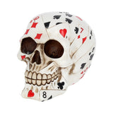 Dead Mans Hand Skull Ornament