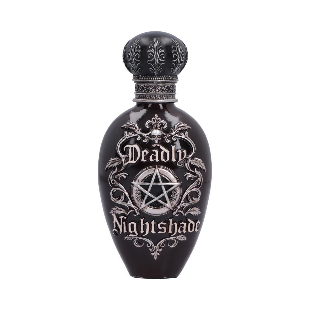 Deadly Nightshade gothic bottle figurine by Nemesis Now
