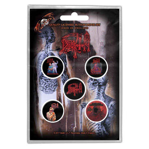 Death Button Badge Set
