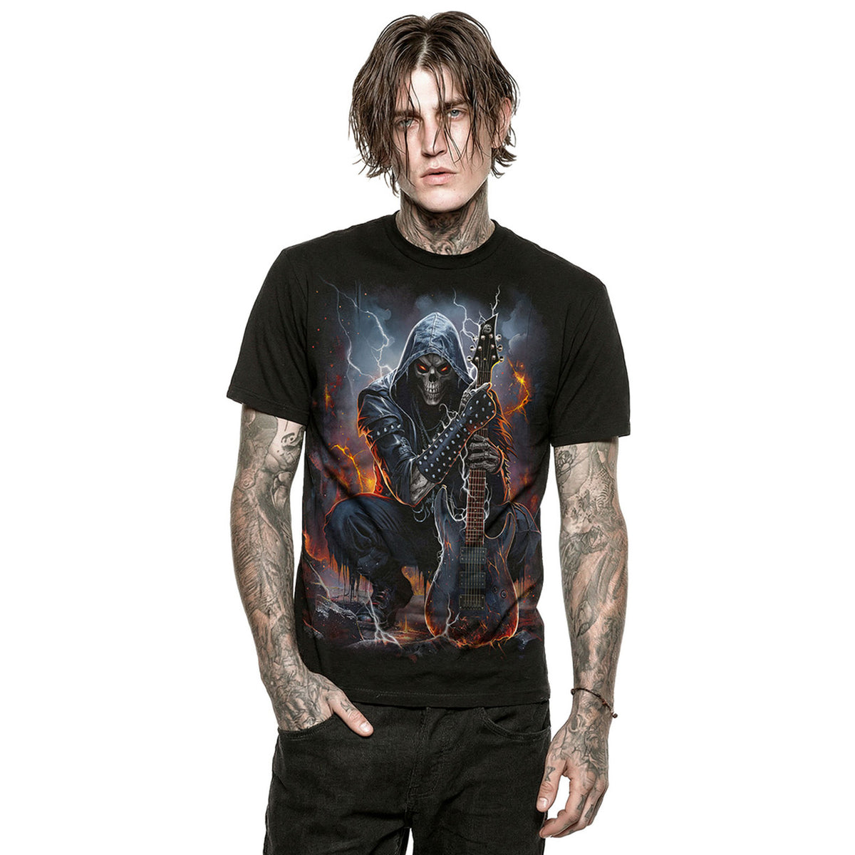 Spiral Death Rocker T-Shirt