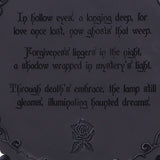 Deaths Embrace Skull Lamp