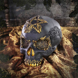 Divine Demise Black & Gold Skull