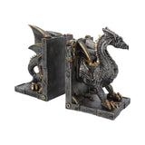 Dracus Machina Steampunk Dragon Bookends