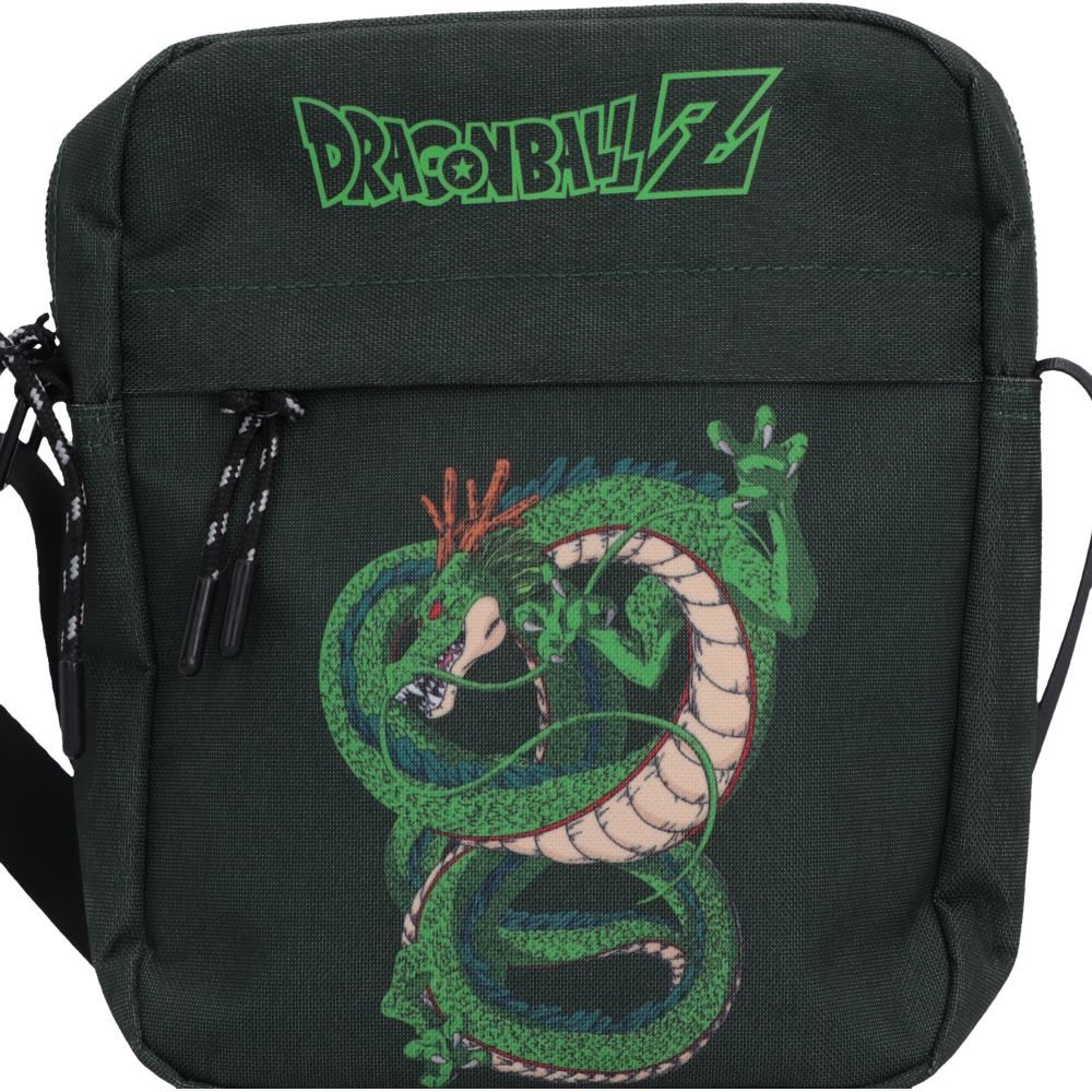 Shenron Crossbody Bag front design and Dragon Ball Z logo