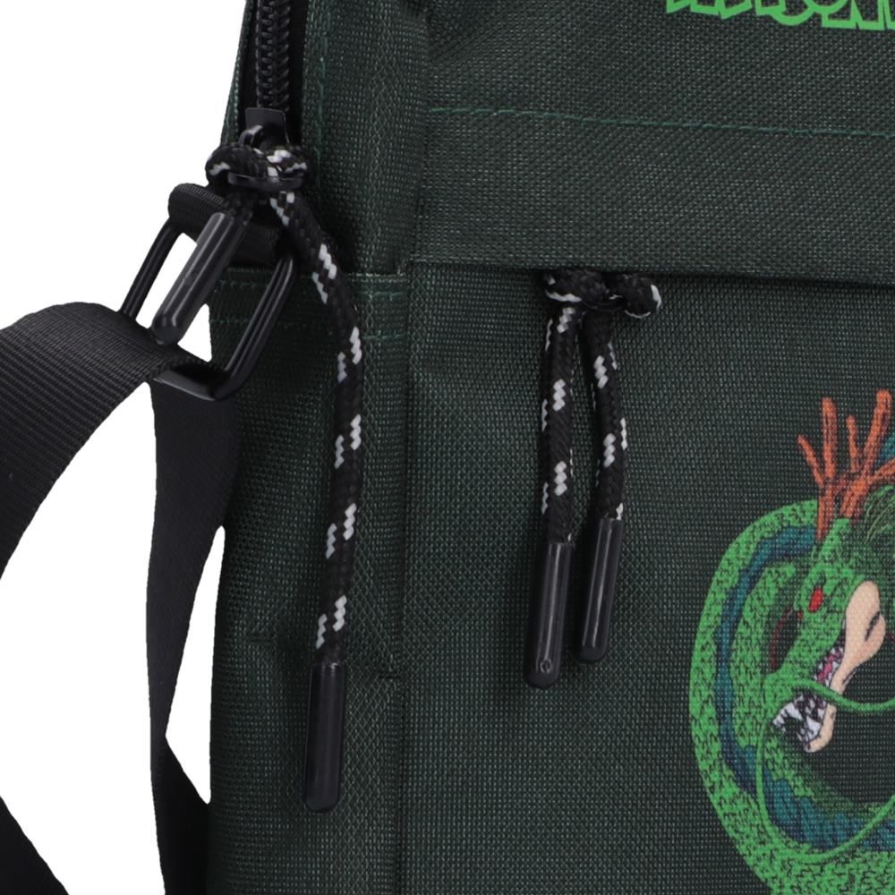 Dragon Ball Z Shenron bag zip and strap detail