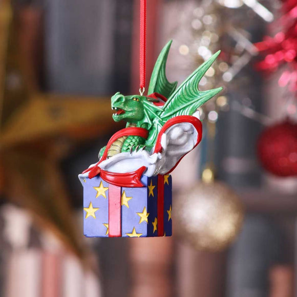 Dragon Surprise Gift Hanging Ornament