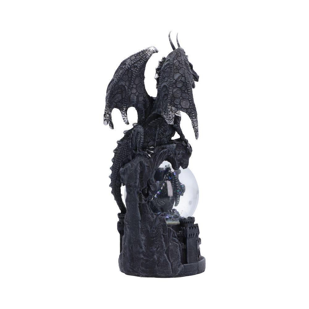 Dragon's Dominion snow globe rear view