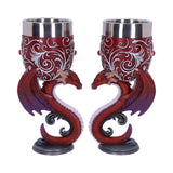 Dragons Devotion, Set of Two Goblets