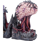 Rear angled view of Dungeons and Dragons Illithid bookends
