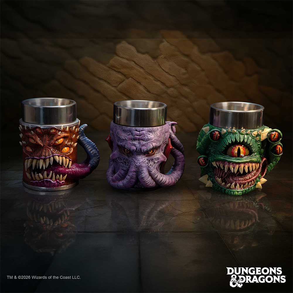 Dungeons & Dragons Mini Monster Shot Glass Set
