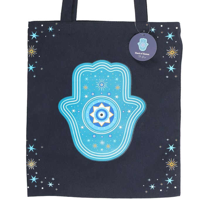Hand of Hamsa Tote Bag