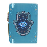 Hand of Hamsa Notebook & Crystal Chip Pen