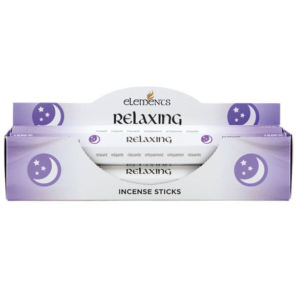 Elements Relaxing Incense Sticks (Cardamom, Cedar, Patchouli)
