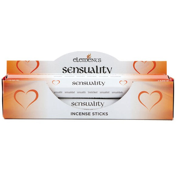 Elements Sensuality Incense Sticks (Ylang Ylang, Nutmeg, Patchouli)