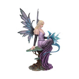 Elvie - Spring Fairy with Dragon Figurine