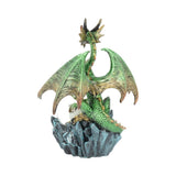 Emerald Oracle Green Dragon Fortune Seer Snow Globe