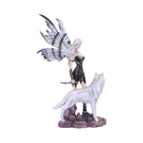 Esarosa Gothic Fairy & Wolf Figurine