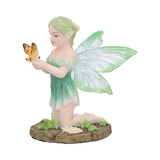 Esme Green Forest Fairy Figurine