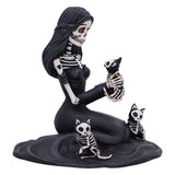 Eternal Affection Skeleton Cat Figurine