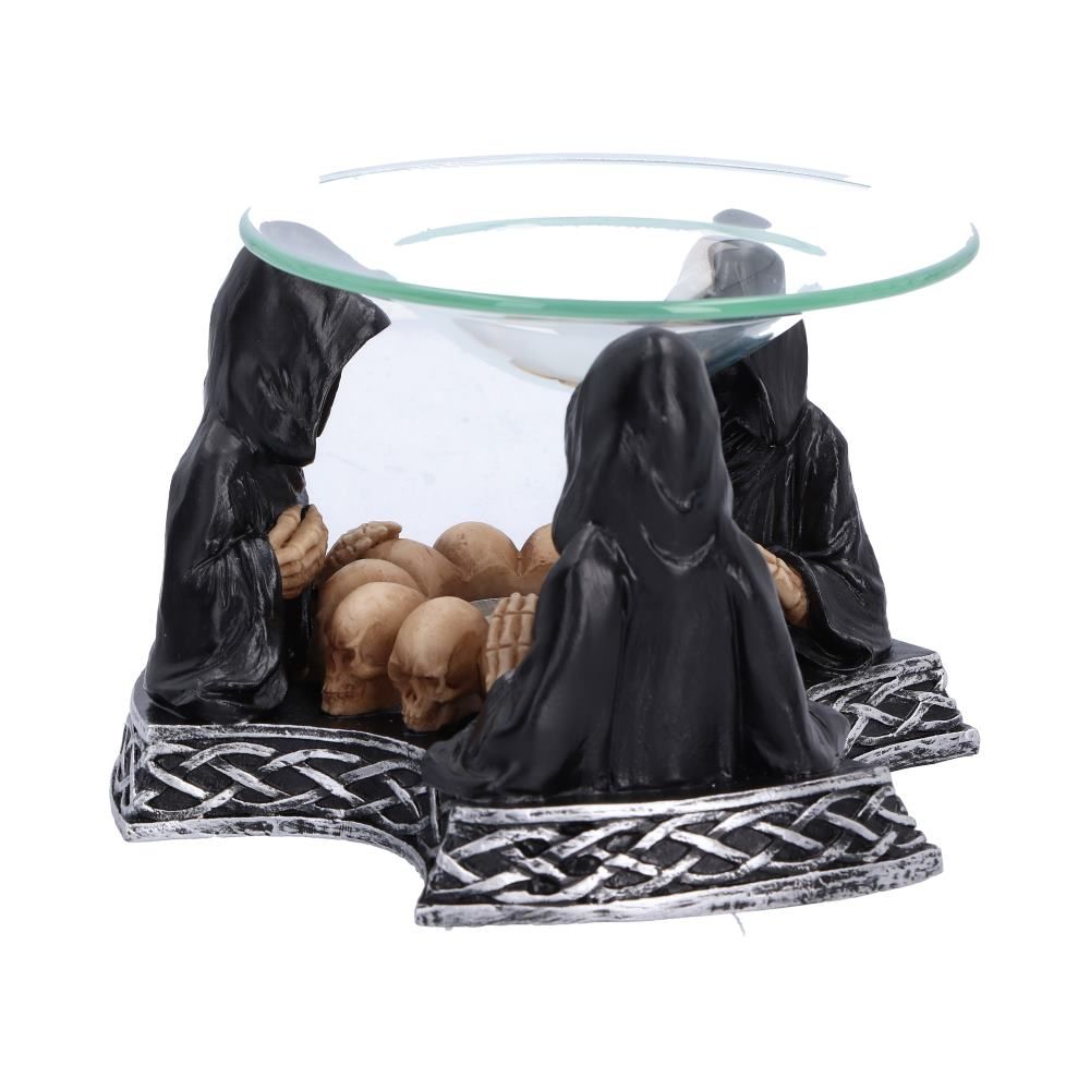 Eternal Offering gothic Reaper Oil Burner side view