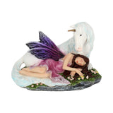 Euone Fairy and Unicorn Figurine