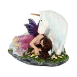 Euone Fairy and Unicorn Figurine