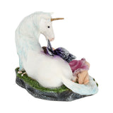 Euone Fairy and Unicorn Figurine